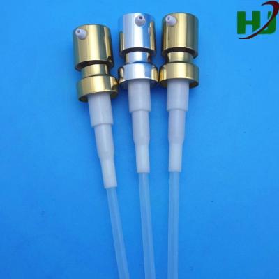 China Non Spill Aluminum 15mm Lotion Crimp Pump for sale