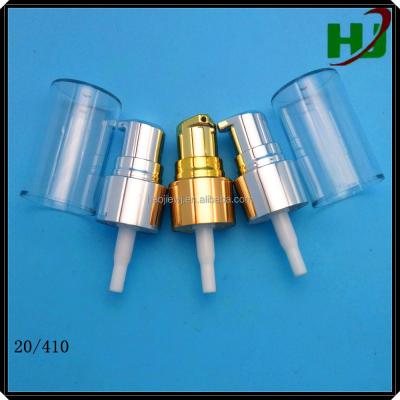 China Spill No 20/410 GOLO UV OR SILVER METAL LOTION PUMP WITH PLASTIC OVERCAP for sale