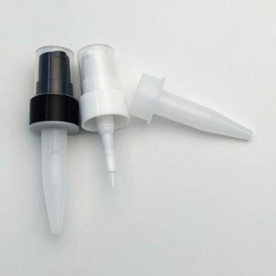 China Non Spill 20mm Plastic Crimp Instant Lotion Pump With Dust Cover for sale