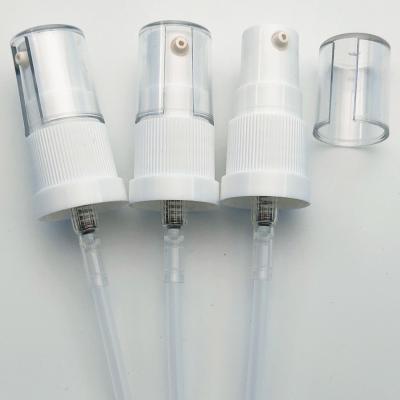 China Non Spill 18/415 Plastic Serum Cream Pump With Ace Cap for sale