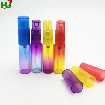 China Personal Care 5ml Gradient Glass Bottle With 11mm Mist Sprayer With Cap for sale