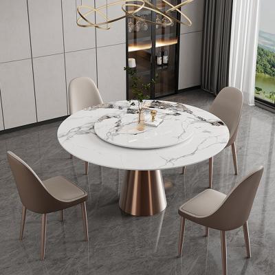 China Modern Italian minimalist hotel restaurant aluminum alloy table legs dining table hotel home marble rectangular dining table for sale