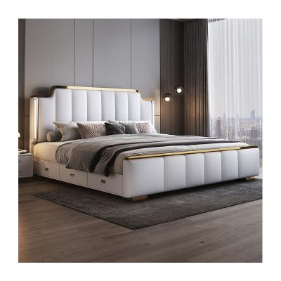 China Luxury Bedroom Factory Wholesale Hotel Bedroom Single Double Size Twin Full  Queen Beds Frame for sale