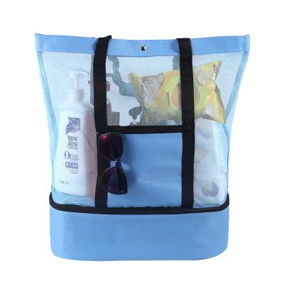 China Other High Quality New Fashion Beach Cooler Bag Picnic Heat Preservation Bag Beach Mesh Bags for sale