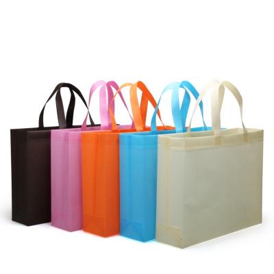 China Logo Printed Big Size Reusable Custom Made Wholesale Nonwoven Tote Shopping Bag Non Woven for sale