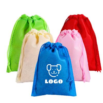 China Custom Reusable Eco Friendly Non Woven Non Woven Fabric Dust Bag Storage Harness Pouch Drawstring Bag for sale