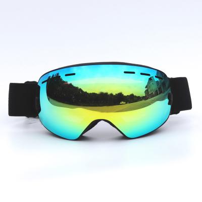 China Anti-scratch Snowboard Sports Googles Custom Logo Anti Fog Snow Goggles Magnetic ski Goggles UV Protection Motocross Goggles for Adult for sale