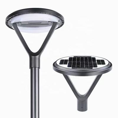 China Factory Price Outdoor Led Garden Solar Garden Lights Aluminum Solar Circle Lights Outdoor Garden Park Lighting for sale