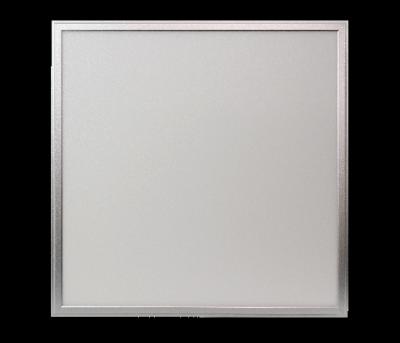 China 100000hours high brightness silver aluminum frame ceiling led panel light for sale