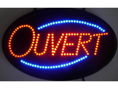 China Colorful indoor advertising led illuminated sign for sale