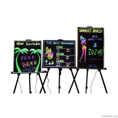 China Standing style aluminum frame advertising colorful led writing board for sale