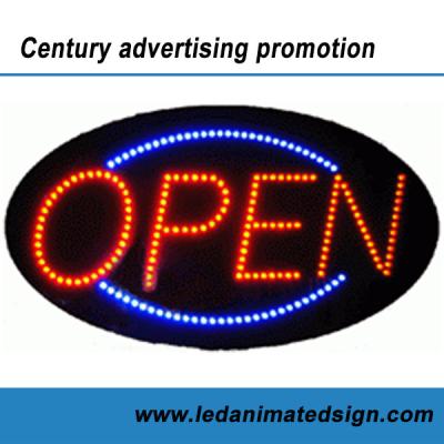 China Led open sign for sale