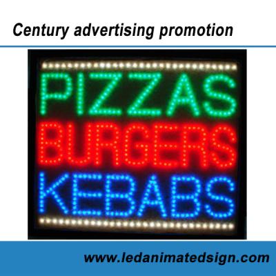 China Kebab led sign for sale