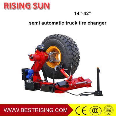 China Semi automatic tire mounting used truck service equipment for garage equipment for sale