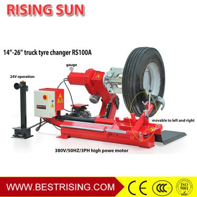 China CE approved 220V Heavy duty tire changer truck service equipment for sale CE for sale