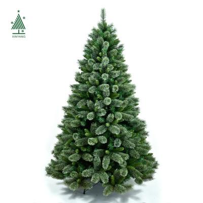 China Christamas Decoration Artificial Christmas Tree Manufacturer Trade 7ft Luxury Dense Flower Pine Needle Christmas Tree Wholesale for sale