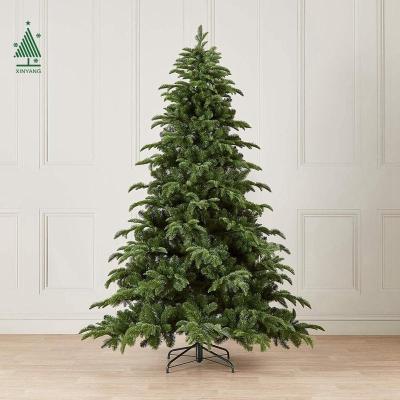 China Christamas Decoration Factory Direct Customized Outdoor Artificial Evergreen Christmas Trees Metal Frame PE Christmas Trees for sale