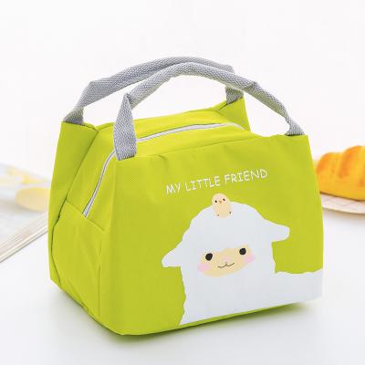 China Waterproof custom printed cute kids school lunch bag eco lunch cooler bag for kids for sale