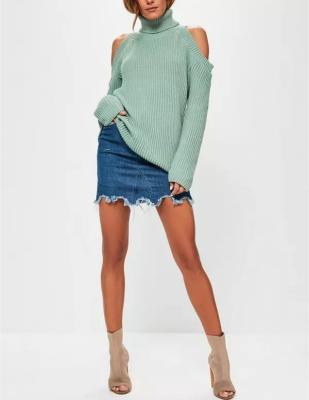 China Wool Sweater Designs Anti-pilling Knitwear Blouse Tops For Ladies Chill Out Pullover HSS2996 for sale