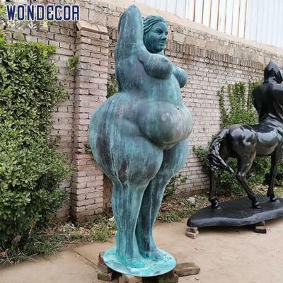 China Customized Modern Nude Woman Bronze Sculpture For Decoration for sale