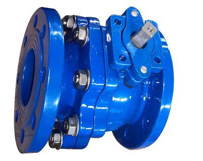 China DINF4/F5 General Mounting Bracket Ductile Iron Ball Valve for sale