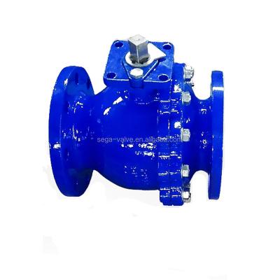 China A126B A536 Cast Iron 2pcs Ball Valve General ANSI Standard 125LB 150 lbs for sale