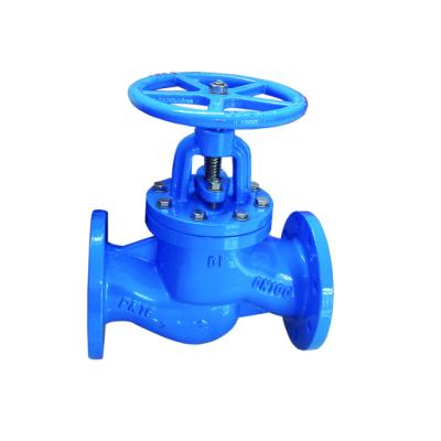 China General Type S Ductile Cast Iron Globe Valve JIS 10K 16K DIN PN10 PN16 for sale