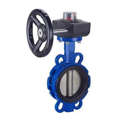 China General Type Aluminum Alloy Wafer Butterfly Valve PN10/16 for sale