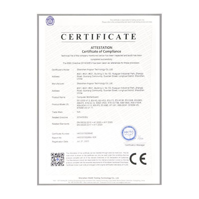 CE - Shenzhen kaiente industry Co.Ltd