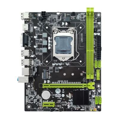 China 2ed 3th GEN lga1155 motherboard H61M-S13 matx  2 ddr3 for PC for sale