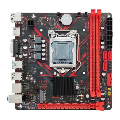 China cheap computer motherboard wholesale DDR3 INTEL LGA1150 Motherboard H81 X8-VB-V2.0 4th GEN CPU Supported for sale