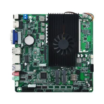 China 1LAN 2COM 3317U Industrial Embedded Motherboard Mini Itx Motherboard for sale