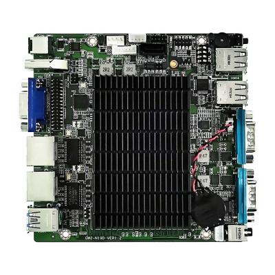 China Nano ITX Industrial Embedded Motherboard 12x12cm J1900 Ventilatorlose Minicomputer-Hauptplatte zu verkaufen