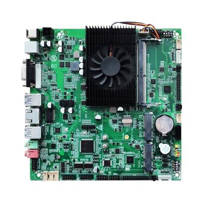 Chine Celeron J4125 Mini ITX carte mère DDR4 carte mère PC avec processeur quad-core processeur AX-J4125-POS-V2.0 à vendre