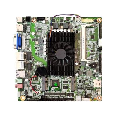 China 1 LAN 6 COM I3-7167U Industrial Mini Itx Embedded Motherboard TMITX-IU67S-WB-V1.02 for sale