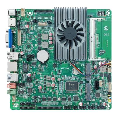 China Industrial Intel 4th / 5th GEN Mainboard Mini Itx RS 232 485 COM LVDS EDP for sale