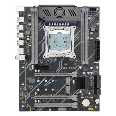 China PC Computer Socket Lga 2011 Motherboard Dual CPU Intel Xeon E Motherboard DDR3 128GB for sale