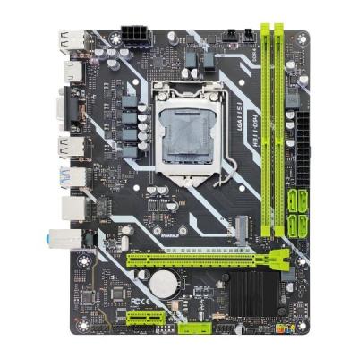 China Intel H110 Chipset Lga 1151 Matx Motherboard Dual Channels DDR4 Desktop PC Mainboard for sale