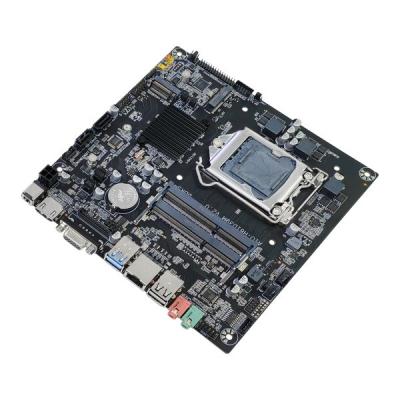 중국 얇은 미니 Itx H81 메인보드 LGA 1150CPU DDR3 미니 호스트 HTPC 광고 기계 메인보드 판매용