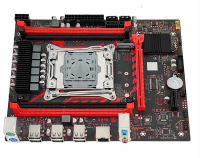 China 128GB Xeon E5 LGA2011-3 Motherboard H55 Chipset Four Channel DDR3 ATX M.2 X99 for sale