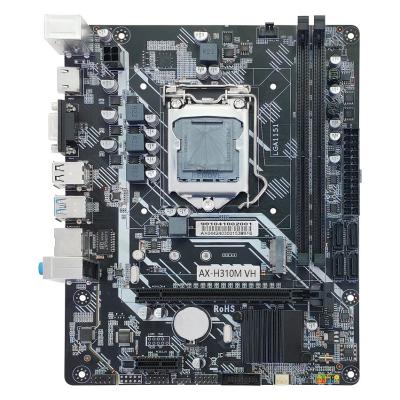 Chine prix de la carte mère pour ordinateur en vrac Intel H310 INTEL LGA1151 carte mère pour ordinateur de bureau Prise en charge Dual Channel DDR4 à vendre