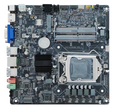 China motherboard pc all in one AIO-H110D49M-V1.3 DDR4  Intel  6th 7th 8th 9th GEN LGA1151 Mini-ITX motherboard for sale