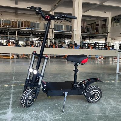 China Top-opening frame economic fat tire electric scooter equipped with dual motor 2400W DC hub motor in 2021 for sale