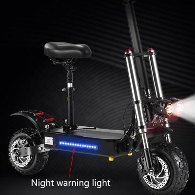 China HCBKY Unisex 11 Inch Motor Powerful Dual Drive Hydraulic Brake 85km/h High Speed ​​Electric Scooter for sale