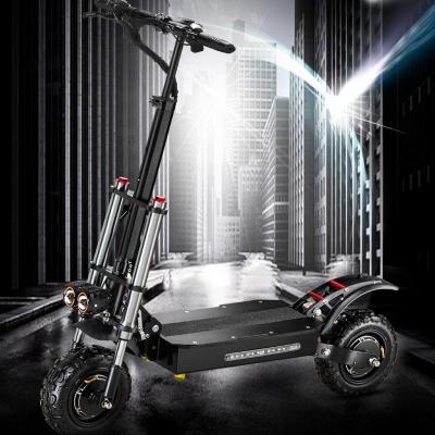 China Factory direct sale 5600w electric scooter 60v powerful offroad motorcycle unisex big tire high speed motor dual tire for sale