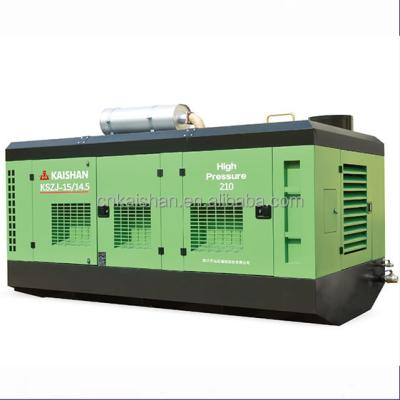 China Chinese supplier high efficiency 17bar 648cfm screw air compressor for drilling rig for sale