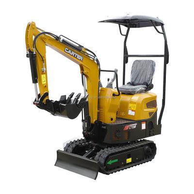 China Cultivate CT08 Home Use Small Digger Machine Mini Excavator for sale