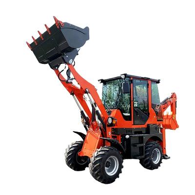 China Farms Manufacturer 4x4 Backhoe Loader Retroexcavadora China Wheel Mini Excavator Backhoe Loader for sale