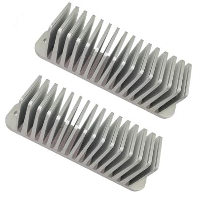 China Extruded Thread Aluminum Cutting Products Radiator CNC Milling CNC Machining Manufacturing Die Casting Mass Production for sale