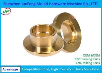 China Brass Precision Components Cnc Lathe Machine Parts 1M*1M stamping work range for sale